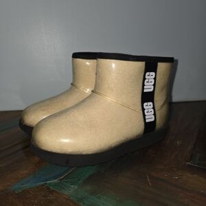 UGG Kids Cream Rain Boots